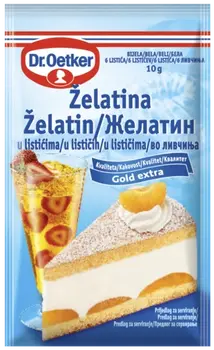 Dr. Oetker Želatina v lističih