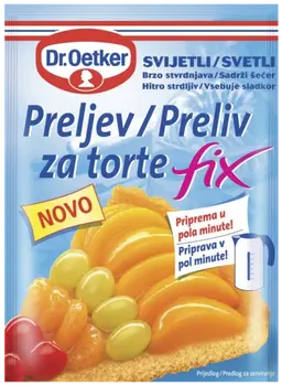 Dr. Oetker Preliv za torte Fix – svetli