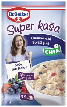 Dr. Oetker Super kaša gozdni sadeži