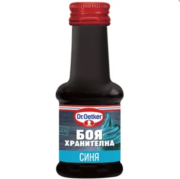 Dr. Oetker Tekoča barva za jedila modra