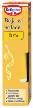 Dr. Oetker Barva za kolače - rumena