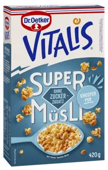 Dr. Oetker Vitalis SuperMüsli brez dodanega sladkorja