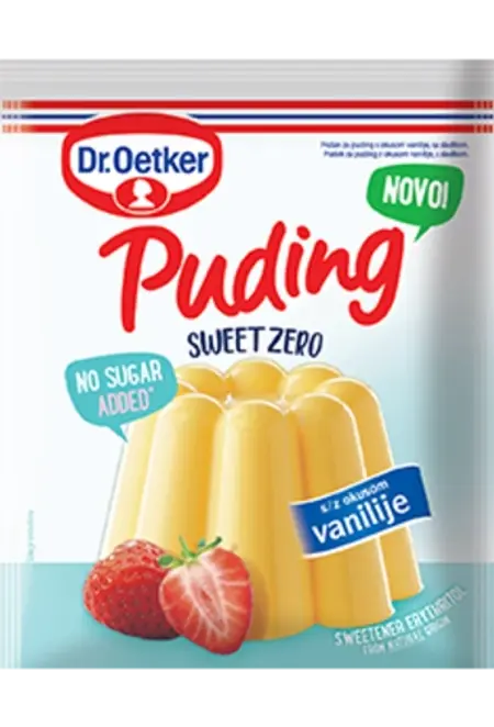 Dr. Oetker Sweet Zero Puding z okusom vanilije