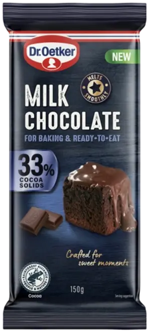 Dr. Oetker Dr. Oetker mlečna čokolada za kuhanje