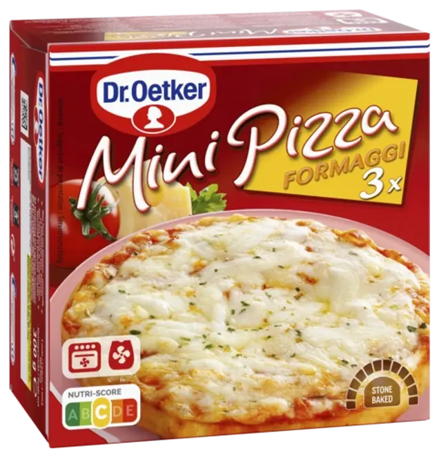 Dr. Oetker Mini pizza 4 vrste sira