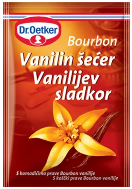 Dr. Oetker Bourbon vanilin sladkor