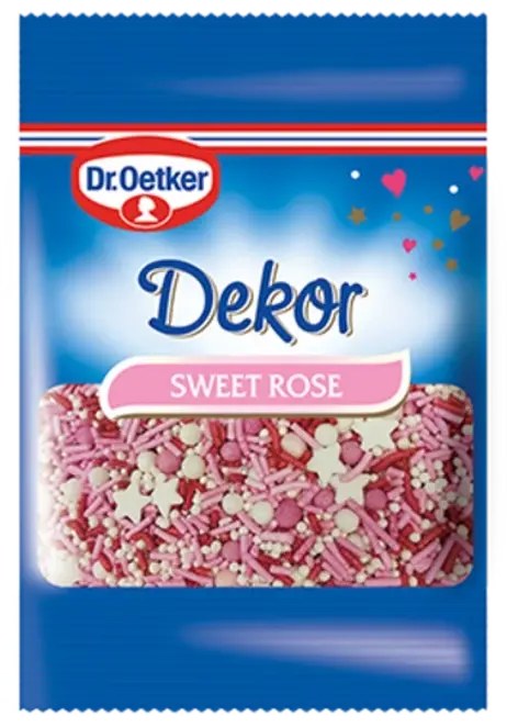 Dr. Oetker Mini Dekor Sweet Rose