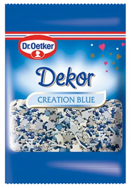 Dr. Oetker Mini Dekor Creation Blue