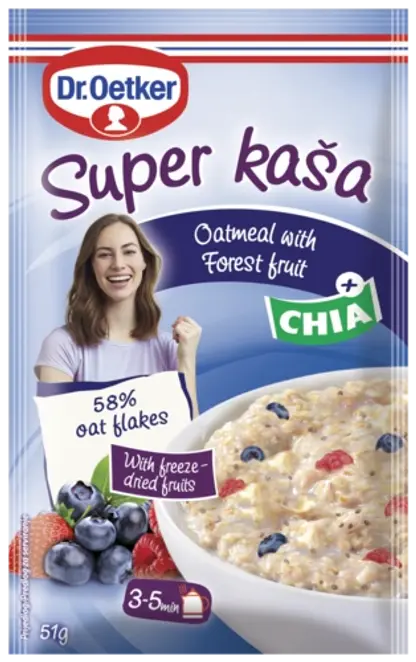Dr. Oetker Super kaša gozdni sadeži