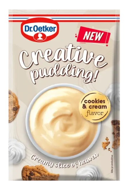 Dr. Oetker Creative puding z okusom Cookies & Cream