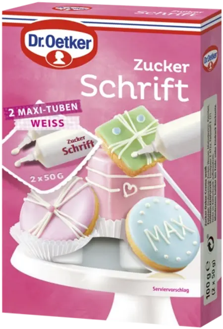 Dr. Oetker Bela sladkorna pisava