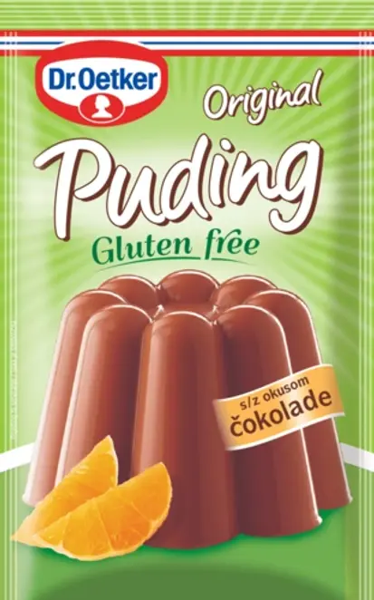 Dr. Oetker Puding Gluten free z okusom čokolade