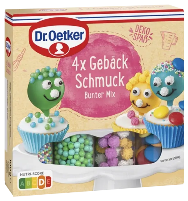 Dr. Oetker Pisani sladkorni okraski za pecivo