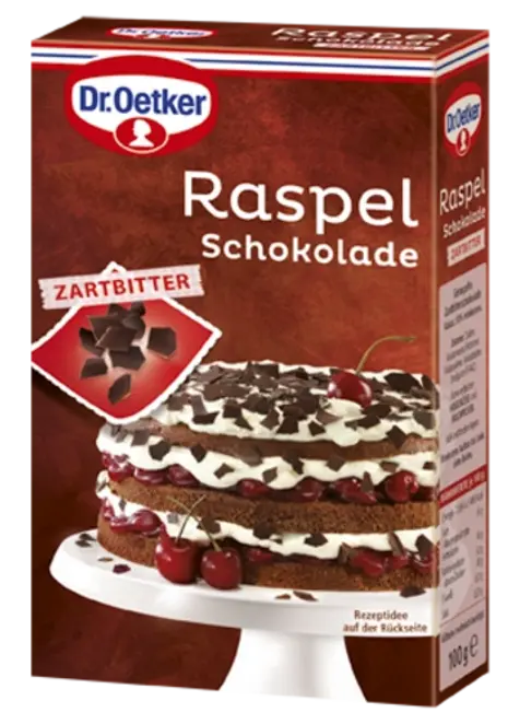 Dr. Oetker Nastrgana temna čokolada