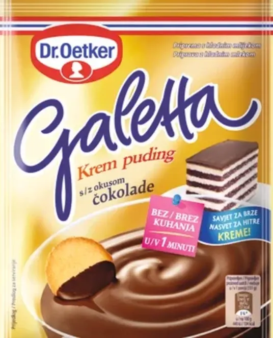 Dr. Oetker Galetta čokolada