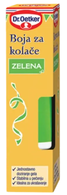 Dr. Oetker Barva za kolače - zelena