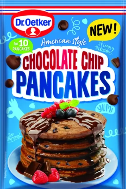 Dr. Oetker Ameriške palačinke s koščki čokolade