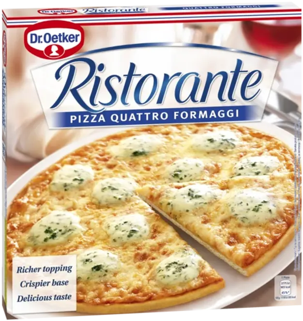 Dr. Oetker Pizza Ristorante štirje siri