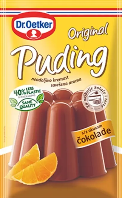 Dr. Oetker Original puding z okusom čokolade