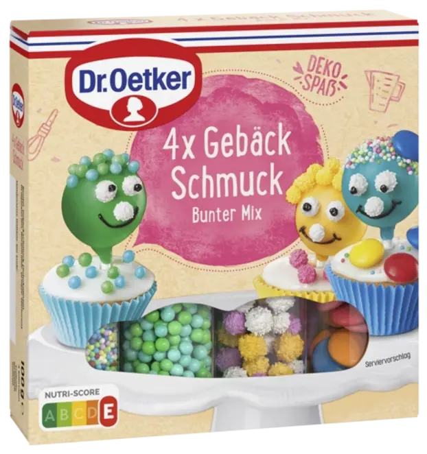 Dr. Oetker Pisani sladkorni okraski za pecivo