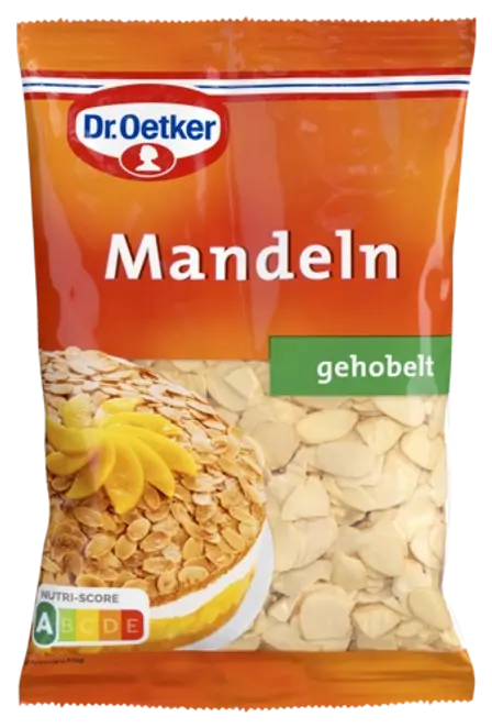 Dr. Oetker Mandlji nastrgani v lističe