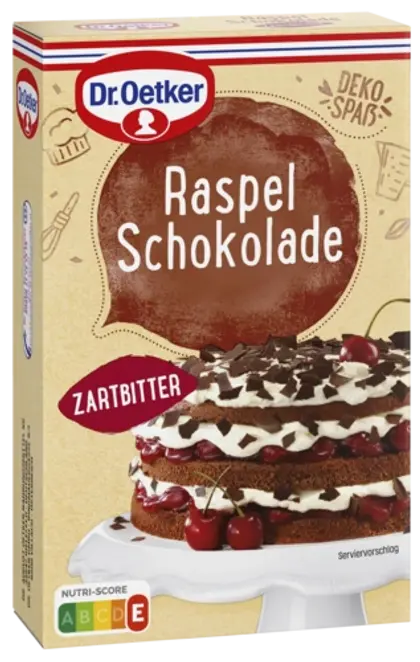 Dr. Oetker Nastrgana temna čokolada