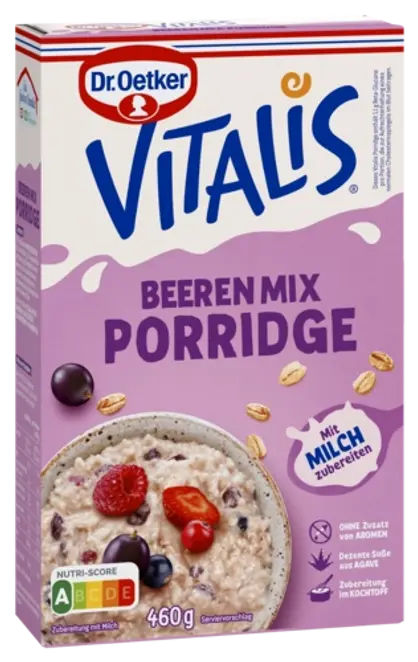 Dr. Oetker Vitalis ovsena kaša z gozdnimi sadeži