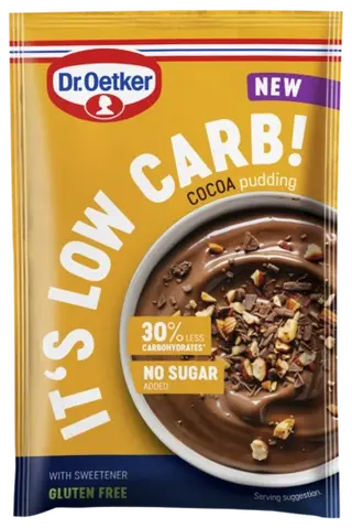 Dr. Oetker It’s Low Carb! Puding s kakavom