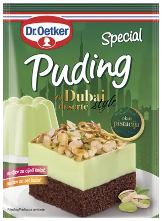 Dr. Oetker Special puding za Dubaj style desert