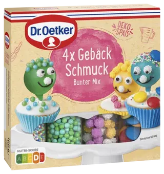 Dr. Oetker 4 okraski za pecivo 100g