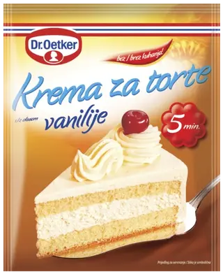 Dr. Oetker Kreme za torte vanilija