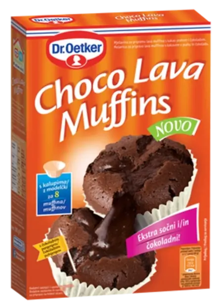 Dr. Oetker choco lava muffin