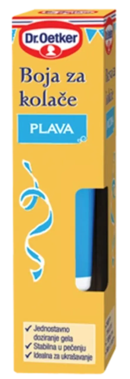 Dr.Oetker Barva za kolače modra