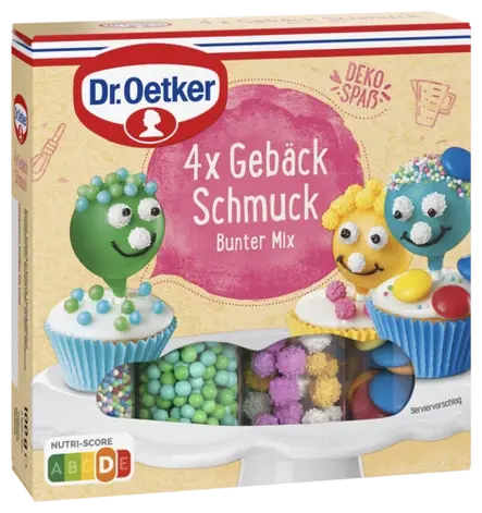 Dr. Oetker 4 okraski za pecivo 100g