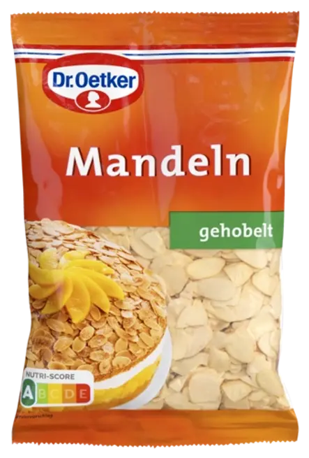 Dr. Oetker mandlji nastrgani v lističe