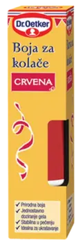 Dr. Oetker Barva za kolače - rdeča