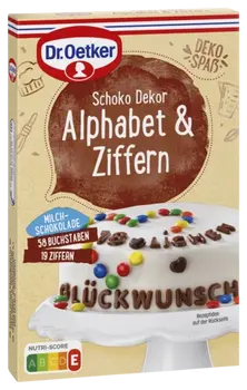 Dr. Oetker Čokoladna abeceda in številke