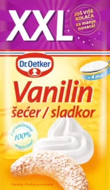 Dr. Oetker Vanilin sladkor XXL
