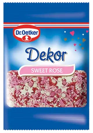 Dr. Oetker Dekor Sweet rose 10g