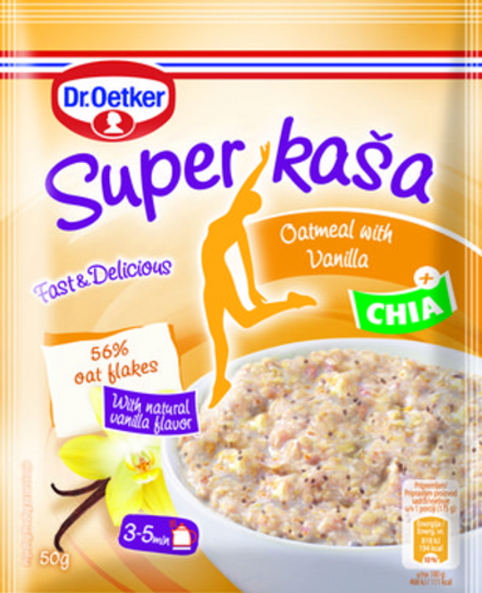 Dr. Oetker Ovsena kaša z vanilijo in chia semeni