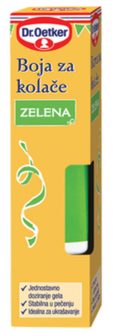 Dr. Oetker Barva za kolače - zelena