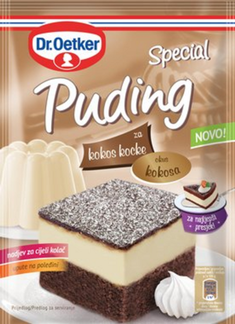 Dr. Oetker Special puding za kokosove kocke