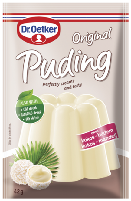 Dr. Oetker Puding kokos-mandelj