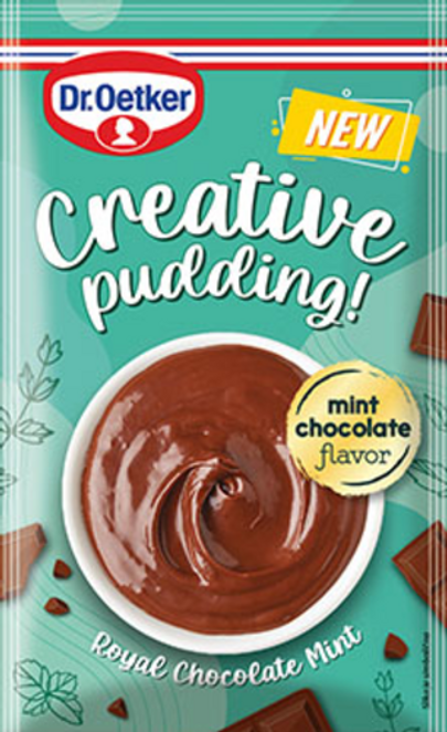 Dr. Oetker Dr. Oetker Creative puding z okusom čokolade in mete