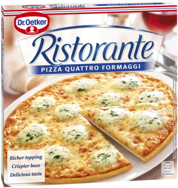 Dr. Oetker Pizza Ristorante štirje siri