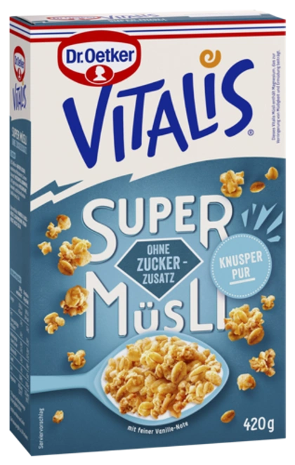 Dr. Oetker Vitalis SuperMüsli brez dodanega sladkorja