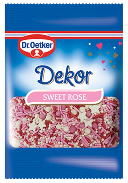 Dr. Oetker Dekor Sweet rose 10g